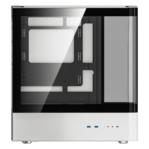 Alternative view of Gabinete Gamer darkFlash HM1 Full Tower - Blanco