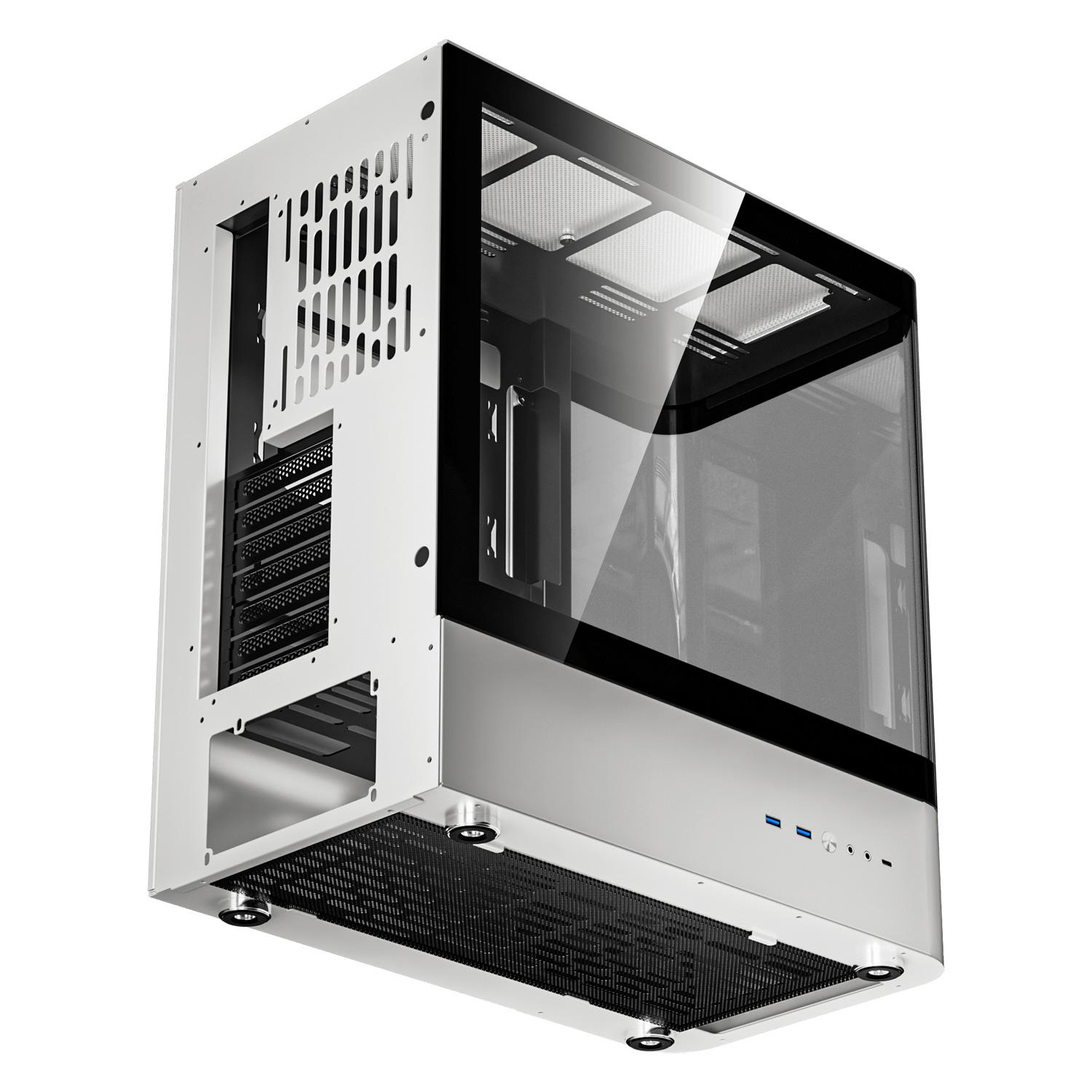 Gabinete Gamer darkFlash HM1 Full Tower - Blanco - Imagen 4