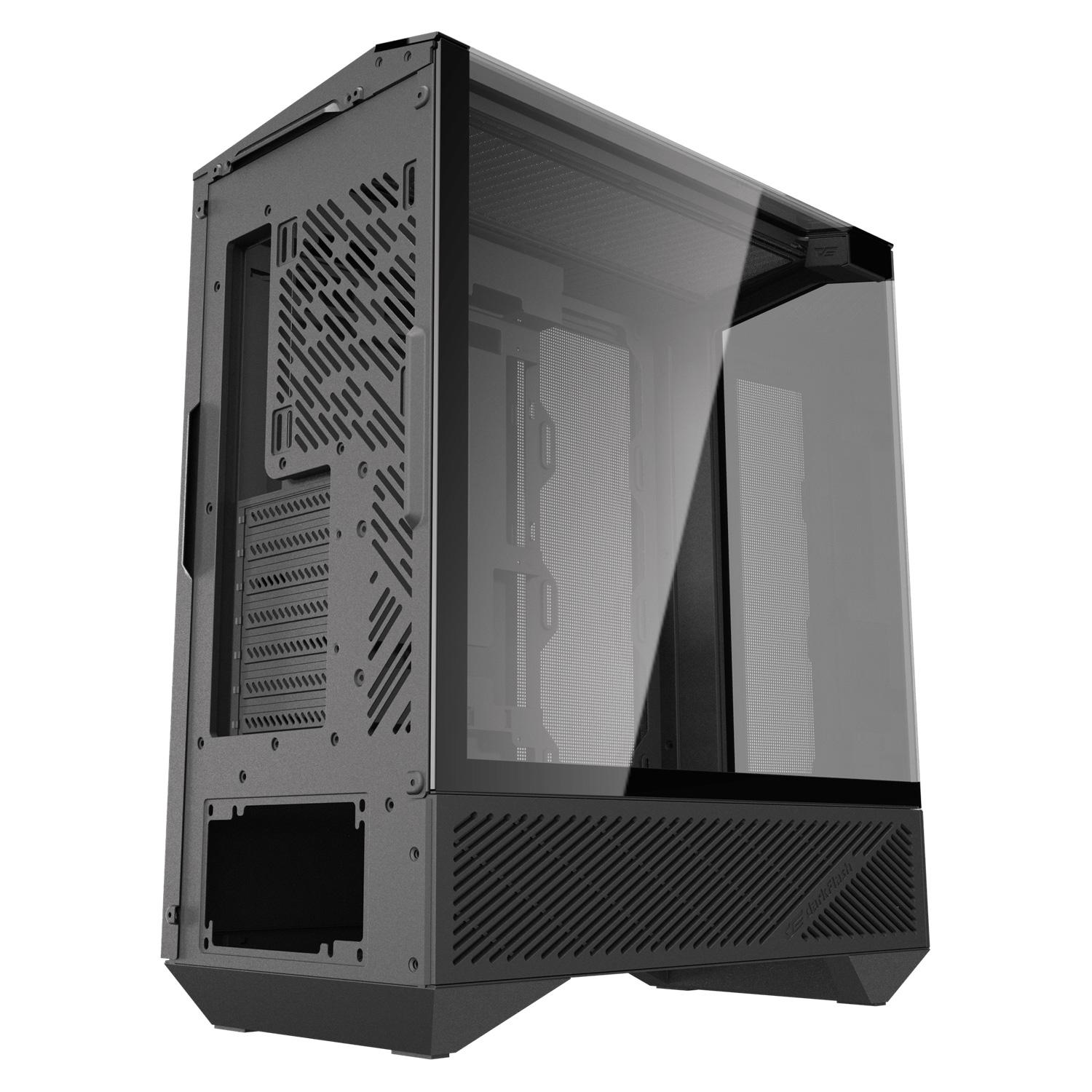 Gabinete Gamer darkFlash DY460 Mid Tower - Negro (4 Fans ARGB) - Imagen 3