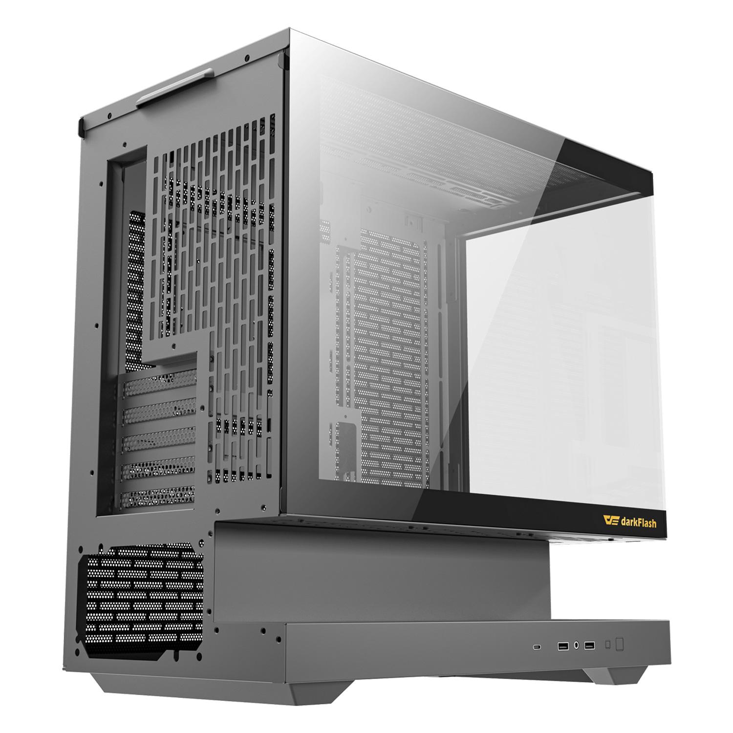Gabinete darkFlash Floatron F1 - Negro (6 Fans ARGB) - Imagen 7