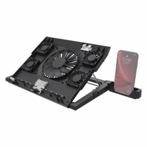 Cooler Para Notebook Darkflash G200 Plus Rgb - Plata - Imagen 2