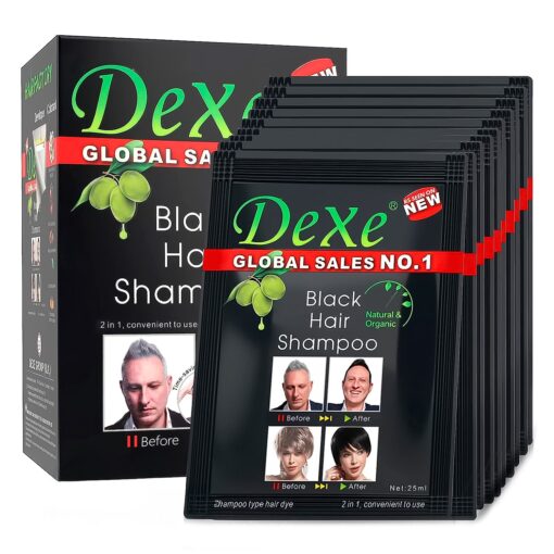 Shampoo Oscurecimiento Dexe Black Hair 250ml