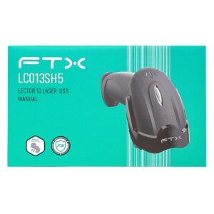 Lector De Código De Barras Ftx Lc013sh5 1d Usb - Negro - Imagen 4