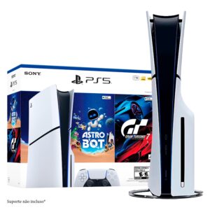 Consola Sony Playstation 5 Slim Cfi-2115a 4k 1tb Ssd + Juego Astro Bot + Gran Turismo 7