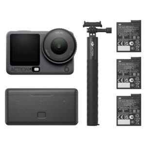 Camara De Acción Dji Osmo Action 6 Adventure Combo 38mp Wifi 50gb - Negro