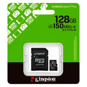 Tarjeta De Memoria Micro Sd Kingston Canvas Select Plus 128gb 150mbs - Sdcs3/128gb - Imagen 3