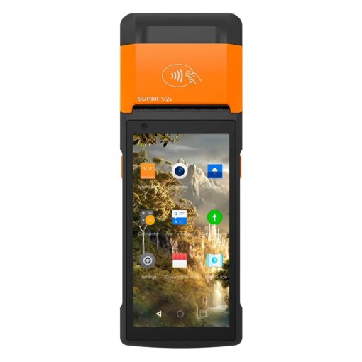 Impresora Térmica Sunmi V2s T5940 Pantalla 5.5" - Negro Y Naranja