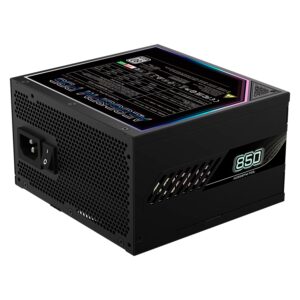 Fuente Gigabyte Aorus Elite GP-AE850PM ATX 850W 80 Plus Platinum PFC Activo Full Modular - Negro - Imagen 3