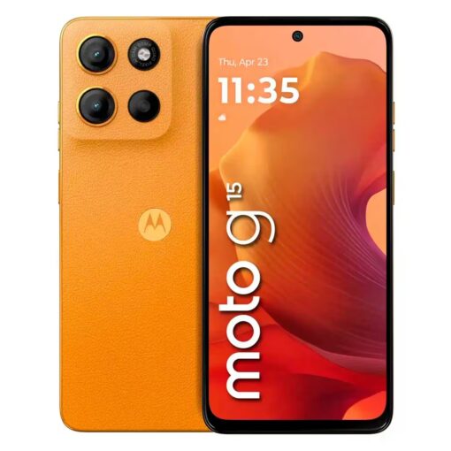 Smartphone Motorola Moto G15 Xt-2521-2 256gb 4gb Ram Dual Sim Pantalla 6.72" - Naranja