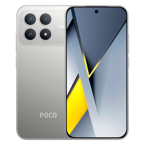 Smartphone Xiaomi Poco F8 Pro 5G 512GB 12GB RAM Dual SIM Pantalla 6.59" - Plata Titanio