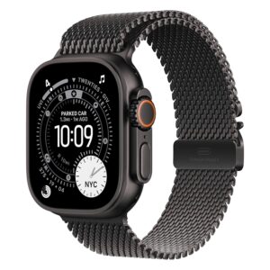 Apple Watch Ultra 3 Mf1t4lw/a Caja Titanio Negro 49mm - Estilo Milanés De Titanio Negro