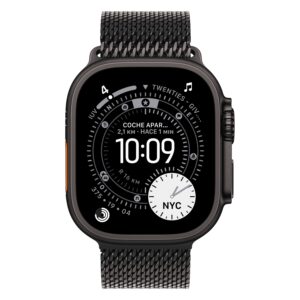 Apple Watch Ultra 3 Mf1t4lw/a Caja Titanio Negro 49mm - Estilo Milanés De Titanio Negro - Imagen 2