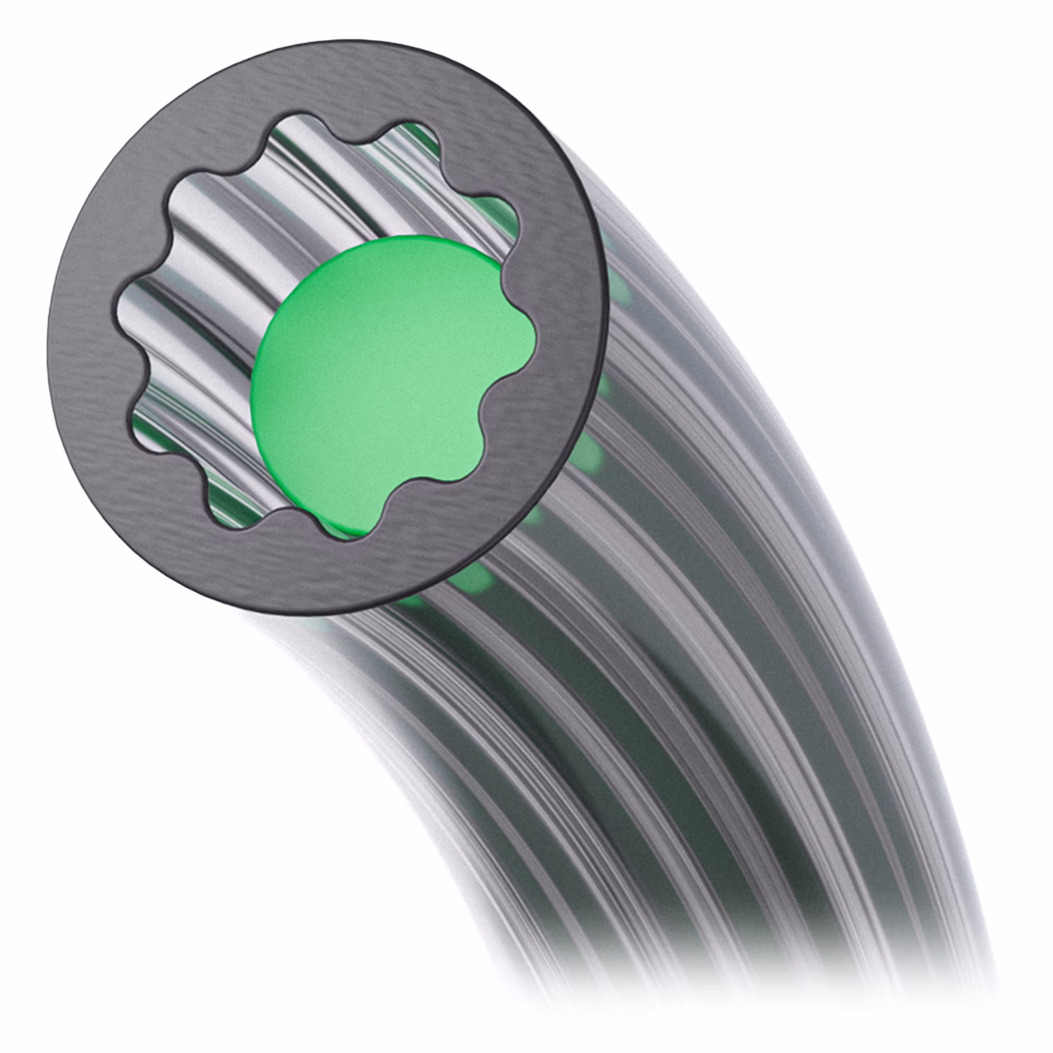 Tubo Creality Low-resistance Star-shaped Ptfe 2 Metros - 4004200031 - Imagen 3
