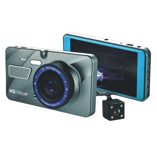 Camara Para Carro Satellite A-DVR052 Pantalla 4.0" Full HD USB - Negro