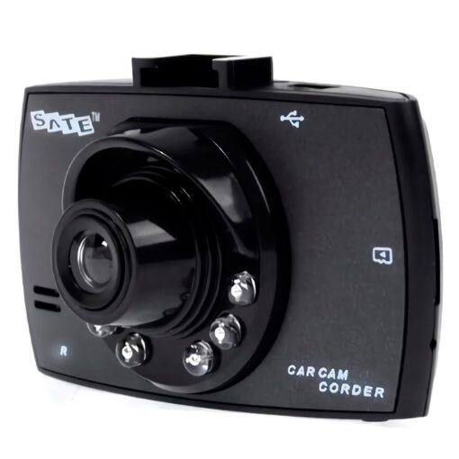 Camara Para Carro Satellite A-DVR021 Pantalla 2.4" HD Micro USB - Negro