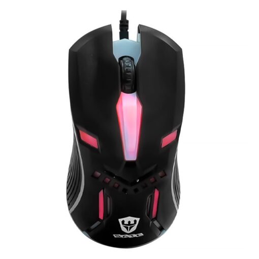 Mouse Gamer Satellite A-561 1200 DPI USB RGB - Negro