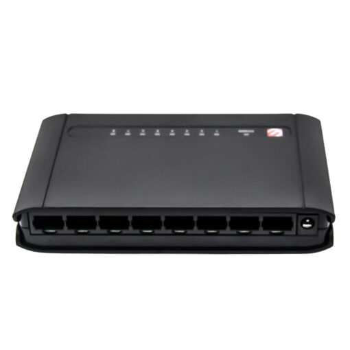 Alternative view of Hub Switch Encore Enhgs-800p 8 Puertas Gigabit 1000mbps - Negro