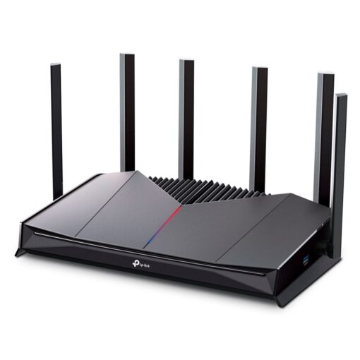 Alternative view of Enrutador TPLink Archer GE400 WiFi Dual Band BE6500 5 GHz 5765 Mbps - Negro