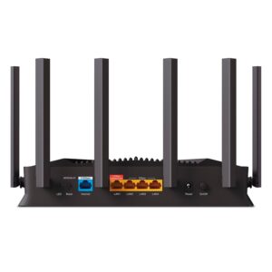 Enrutador TPLink Archer GE400 WiFi Dual Band BE6500 5 GHz 5765 Mbps - Negro - Imagen 3