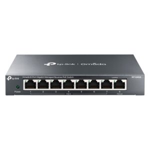 Hub Switch TP-Link TL-RP108GE 8 Puertas Gigabit 1000Mbps - Gris
