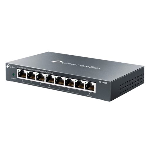Alternative view of Hub Switch TP-Link TL-RP108GE 8 Puertas Gigabit 1000Mbps - Gris