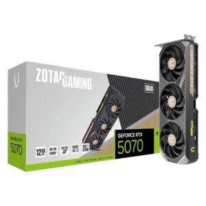 Tarjeta De Video Zotac Gaming Solid Nvidia Geforce Rtx-5070 12gb Gddr7 - Zt-b50700d-10p