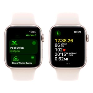Apple Watch Se 2 Mxg03ll/a Gps + Celular Caja Aluminio 40mm Espantallar - Deportivo Espantallar M/l - Imagen 3