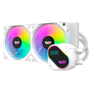 Water Cooler Cpu Darkflash Do240 White - Imagen 3