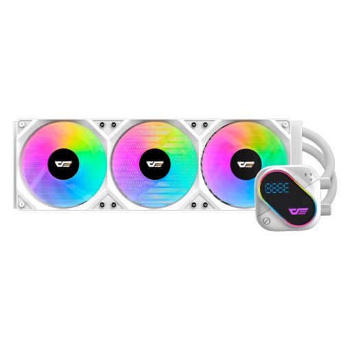 Water Cooler Para Procesador Darkflash Explore Do360 Argb - Blanco