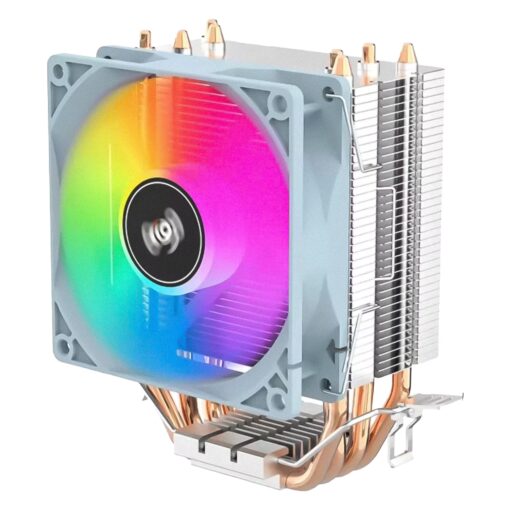 Cooler Fan Para Procesador Aigo Ice400 Se Rgb - Blanco