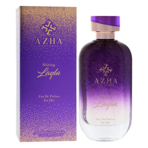 Perfume Azha Shining Layla Eau De Parfum Femenino 100ml