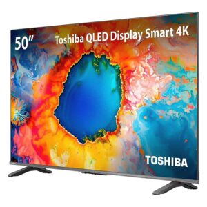 Smart Tv Toshiba 50c450ns 50" 4k Ultra Hd Google Tv Wifi - Negro - Imagen 2