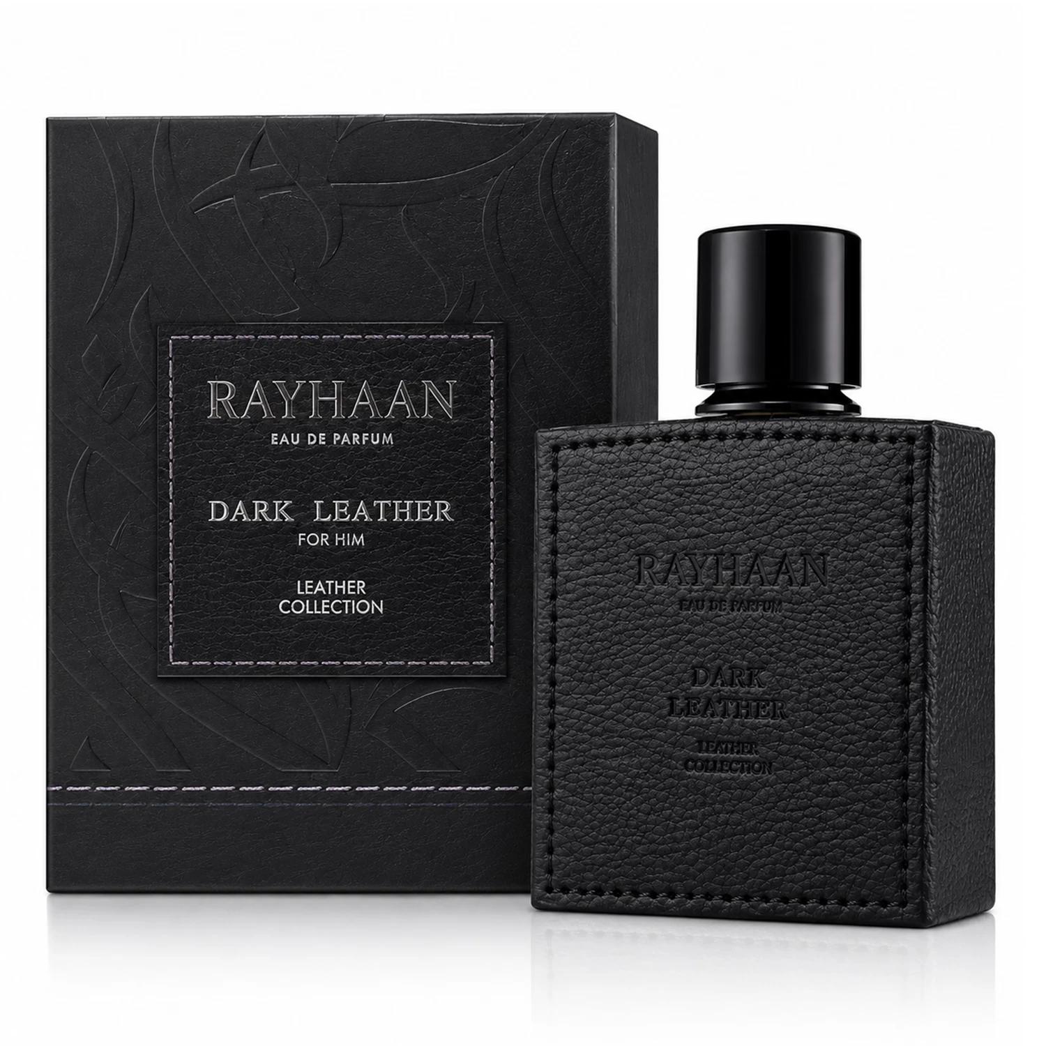 Perfume Rayhaan Dark Leather Eau De Parfum Masculino 100ml