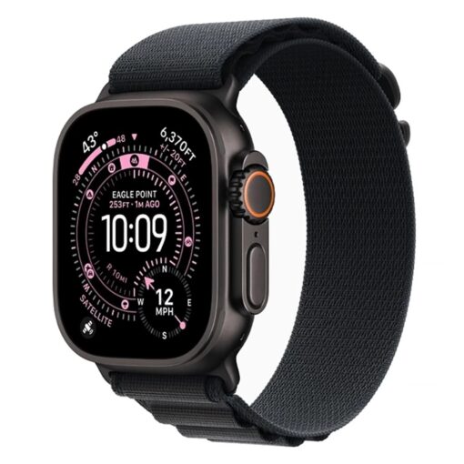 Apple Watch Ultra 3 Mf0q4lw/a Celular + Gps Caja Titanio Negro 49mm - Loop Alpine Negro