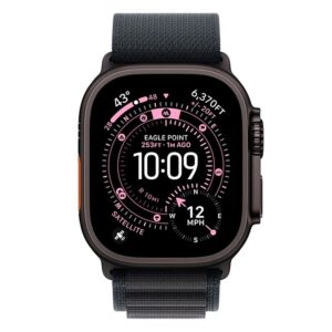 Apple Watch Ultra 3 Mf0q4lw/a Celular + Gps Caja Titanio Negro 49mm - Loop Alpine Negro - Imagen 2