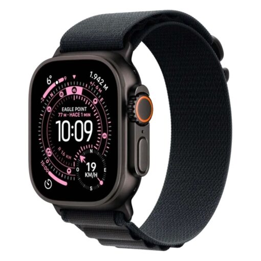 Apple Watch Ultra 3 MF0X4AF/A Celular + GPS Caja Titanio Negro 49mm - Loop Alpine Negro