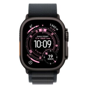 Apple Watch Ultra 3 MF0X4AF/A Celular + GPS Caja Titanio Negro 49mm - Loop Alpine Negro - Imagen 2