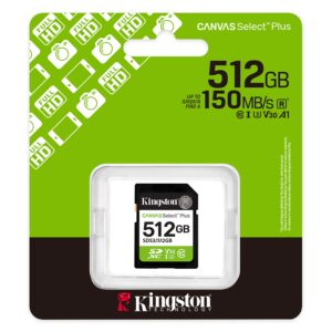 Tarjeta De Memoria Sd Kingston Canvas Select Plus 512gb 150mbs - Sds3/512gb - Imagen 3
