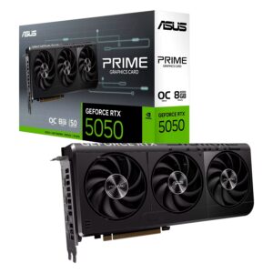 Tarjeta De Video Asus Prime Nvidia Geforce Rtx-5050 8gb Gddr6 - Prime-rtx5050-o8g