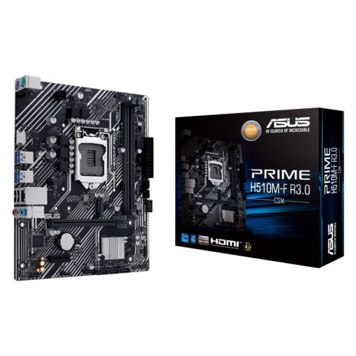 Placa Madre Asus Prime H510M-F R3 Socket LGA 1200 Chipset Intel H470 DDR4 Micro ATX