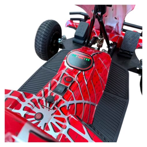 Alternative view of Kart Elétrico Foston 2x350w 25km - Spider Man