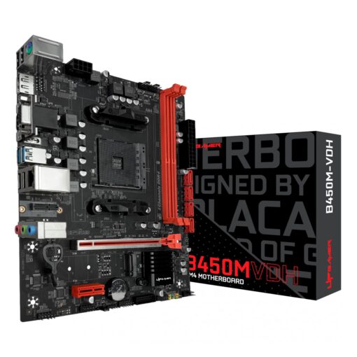 Placa Madre UP Gamer B450M-VDH Socket AM4 Chipset AMD B450 DDR4 Micro ATX