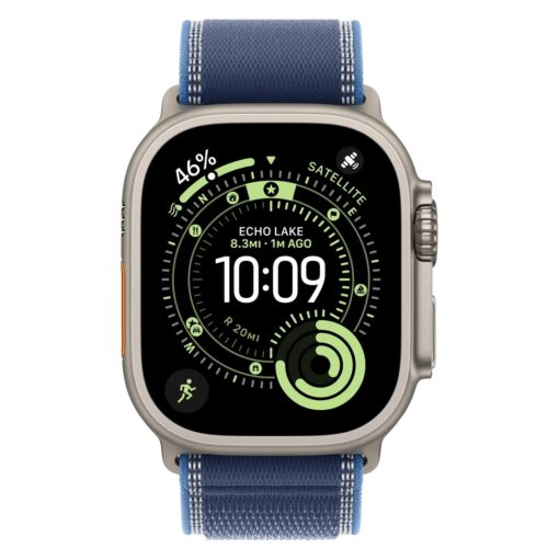 Alternative view of Apple Watch Ultra 3 MEWU4AF/A Celular + GPS Caja Titanio Natural 49mm - Loop Trail Azul M/L