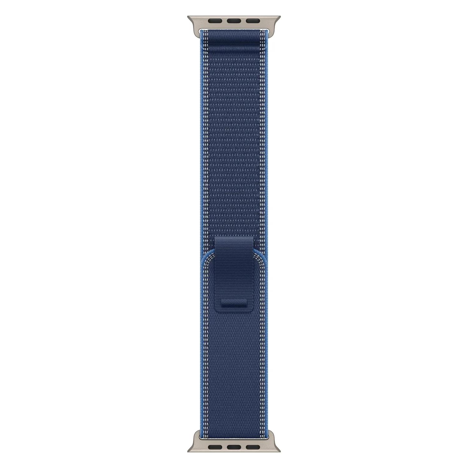 Apple Watch Ultra 3 MEWU4AF/A Celular + GPS Caja Titanio Natural 49mm - Loop Trail Azul M/L - Imagen 3