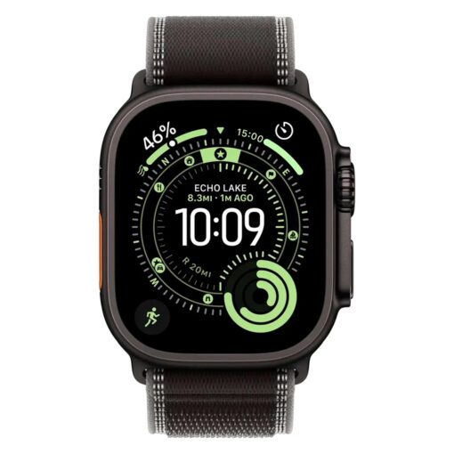 Alternative view of Apple Watch Ultra 3 MF1H4AF/A Celular + GPS Caja Titanio Negro 49mm - Loop Trail Negro M/L