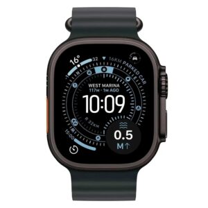 Apple Watch Ultra 3 MF0J4AF/A Celular + GPS Caja Titanio Negro 49mm - Océano Negro - Imagen 2