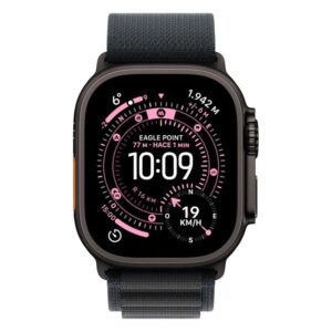 Apple Watch Ultra 3 MF0V4AF/A Celular + GPS Caja Titanio Negro 49mm - Loop Alpine Negro - Imagen 2