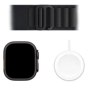 Apple Watch Ultra 3 MF0V4AF/A Celular + GPS Caja Titanio Negro 49mm - Loop Alpine Negro - Imagen 3