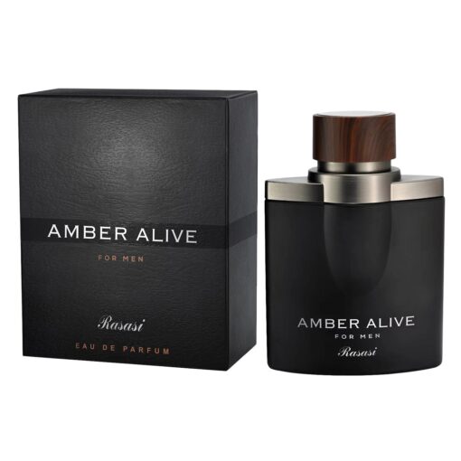 Perfume Rasasi Amber Alive Eau De Parfum Masculino 100ml