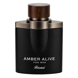 Perfume Rasasi Amber Alive Eau De Parfum Masculino 100ml - Imagen 2